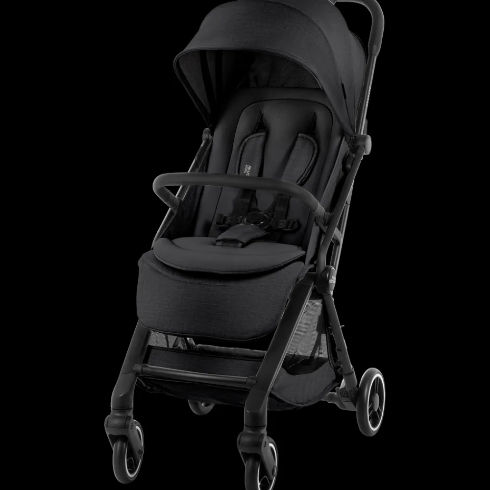Britax Flylite Reisetrille, Carbon Black New