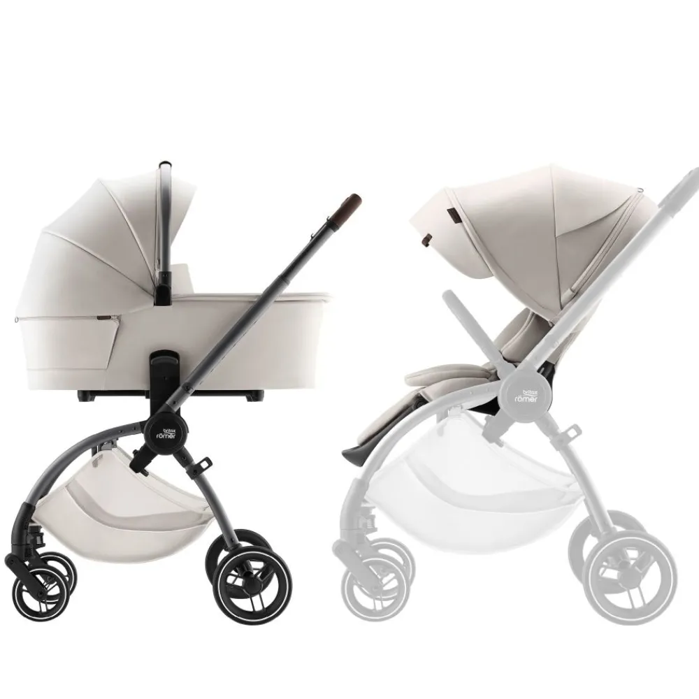 Britax Rio, Soft Taupe, Komplett barnevogn Sale