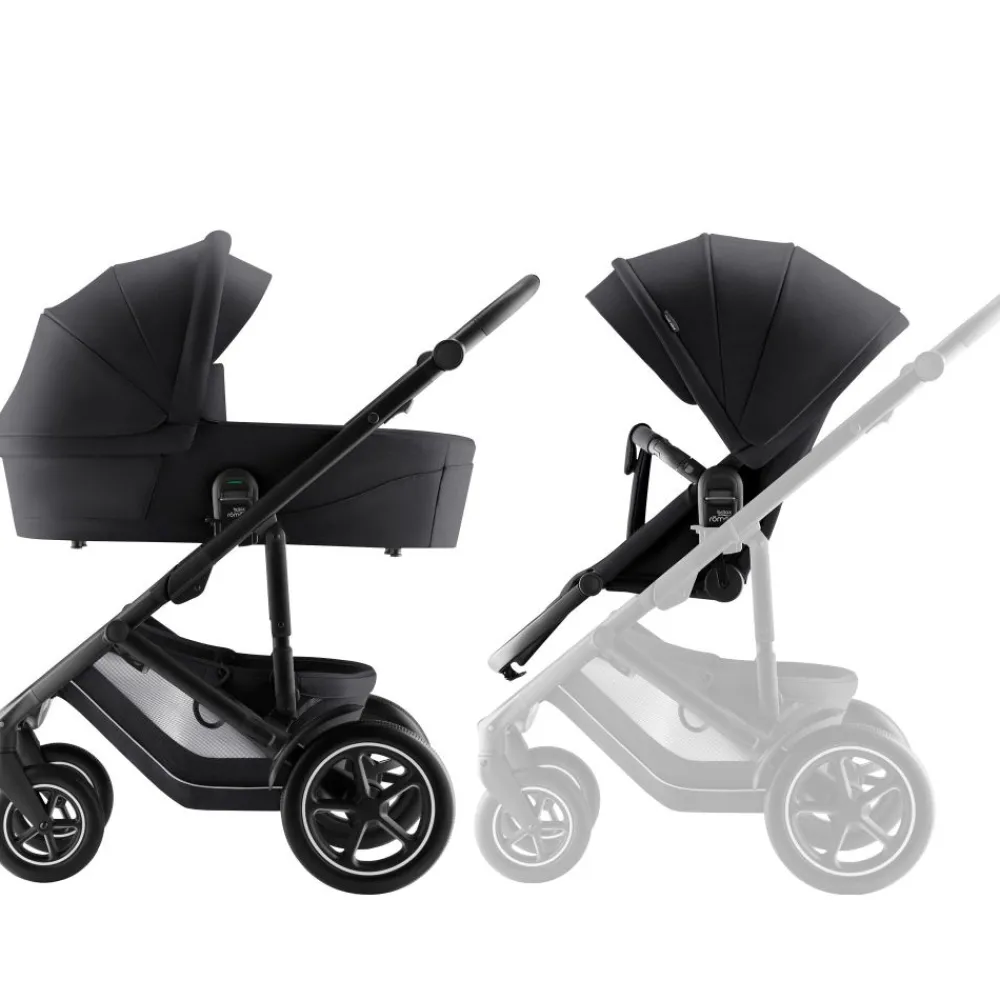 Britax Smile 5Z, Carbon Black, Komplett barnevogn Best
