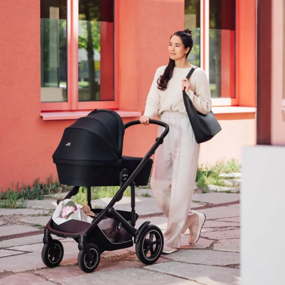 Britax Smile 5z, Style Teak, 4in1, + Baby-Safe Pro + Base 5Z Vario, Vognpakke Discount