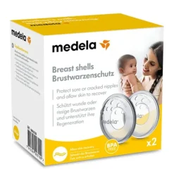 Medela Brystskjold, , 2pk Hot