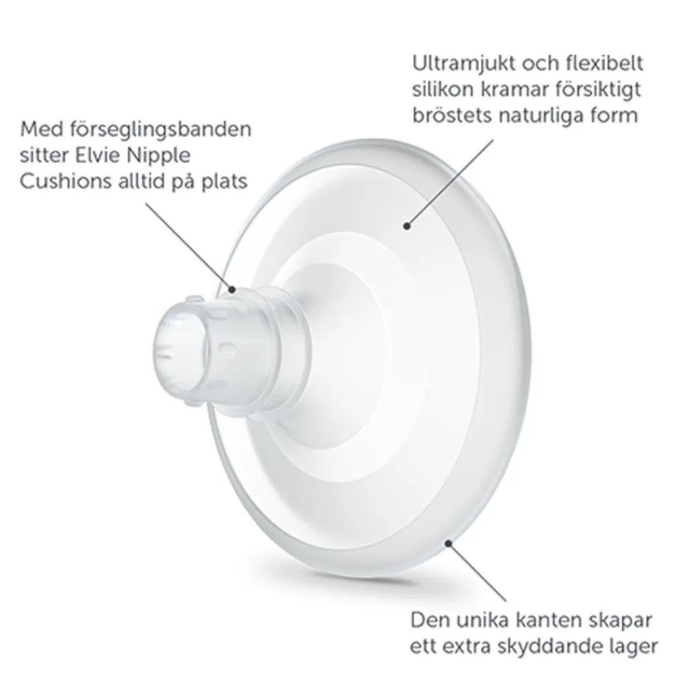 Brysttrakt, Elvie, 17 mm 2-pk Outlet