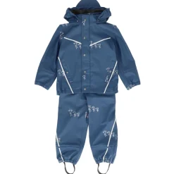 Gullkorn Bukkene Regntøysett, Design, Stormblå New