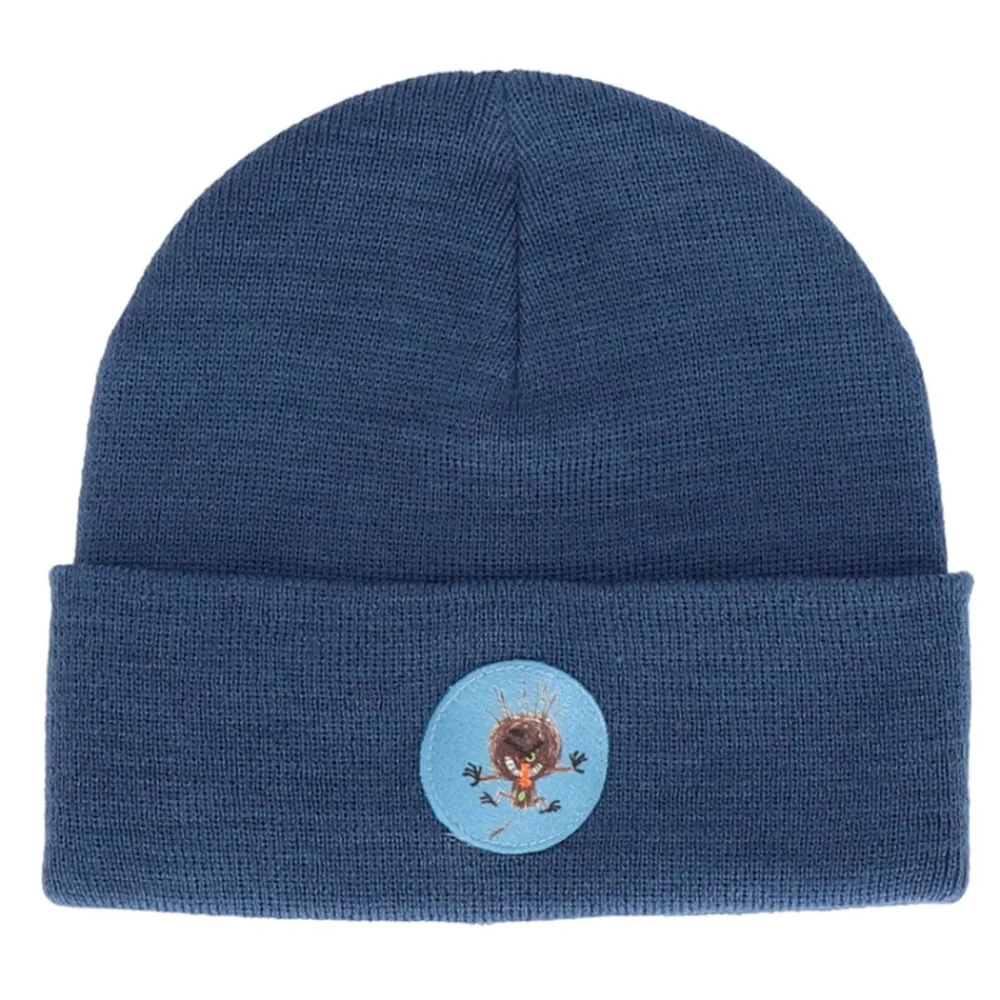 Gullkorn Bukkene Ull Lue, Design, Stormblå