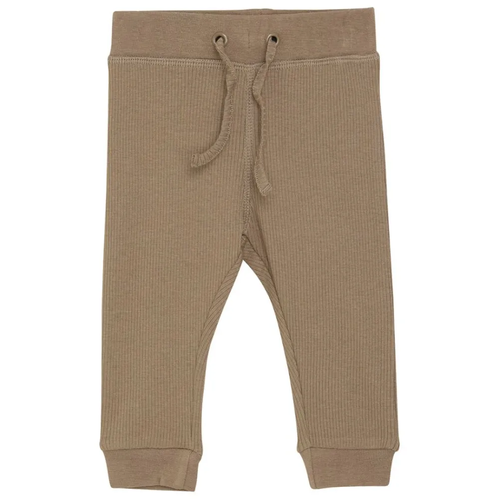 Bukse Rib, Minymo, Taupe Gray Online