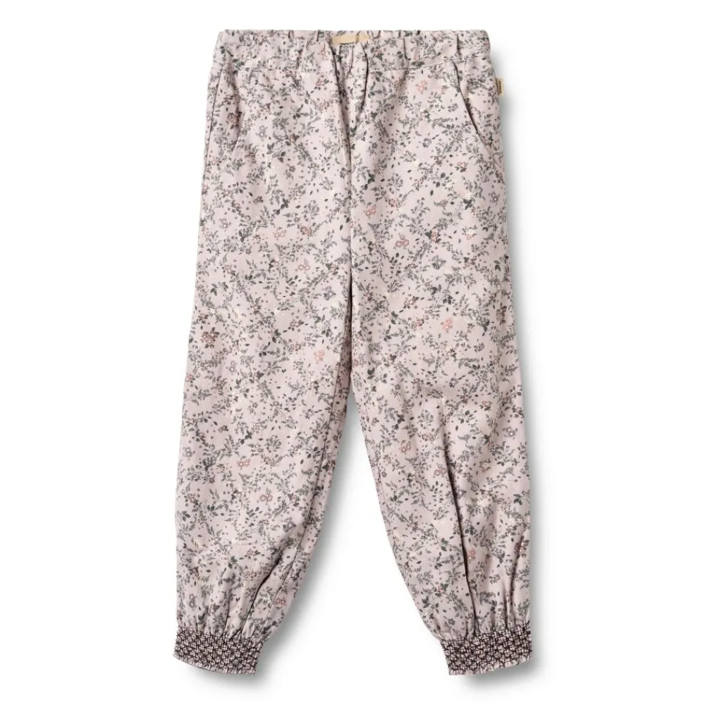 Wheat Bukse, , Sara, Lilac Checked Flowers Hot