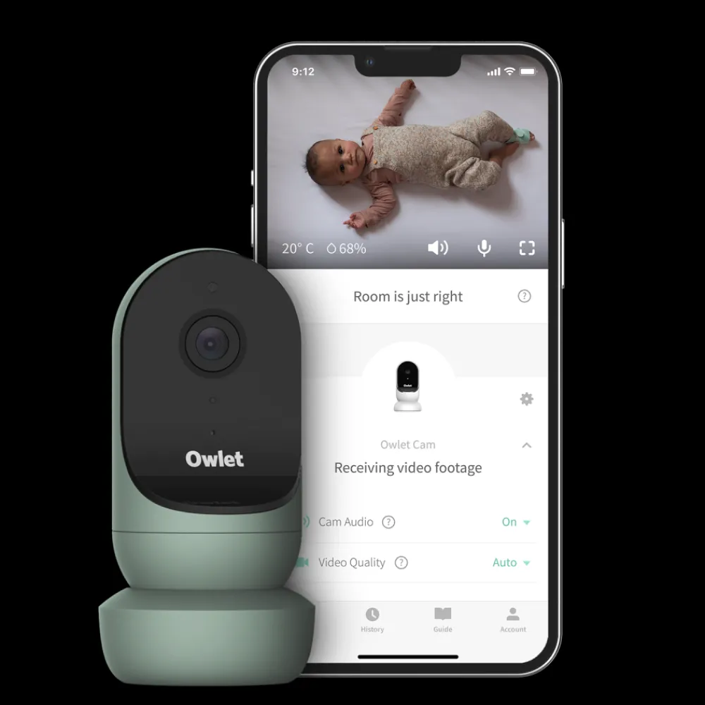 Owlet Cam 2 Sleepy Sage, Discount