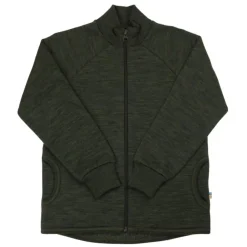 Joha Cardigan w/zipper, , Ull, Moss Green Online