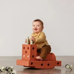 Curiosity Set, MODU, Burnt Orange/Dusty Green Clearance