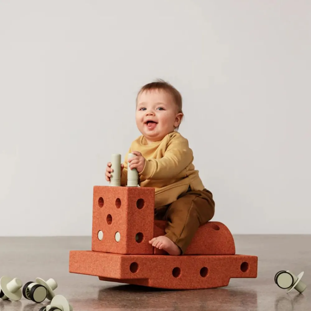 Curiosity Set, MODU, Burnt Orange/Dusty Green Clearance