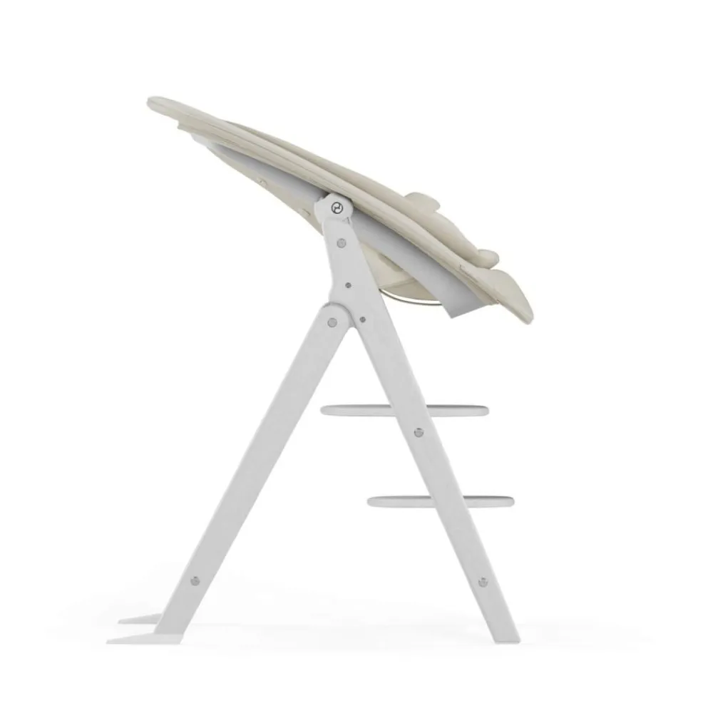 Cybex Click & Fold 4-in-1, All White, Høystol