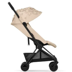 Cybex Coya, Matt Black, Flowers Beige, Barnevogn Sale