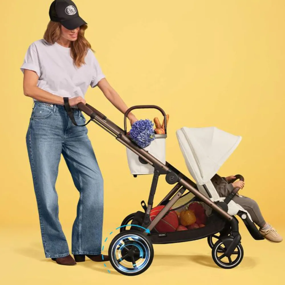 Cybex eGazelle S, BLK, Moon Black, Barnevogn Sale