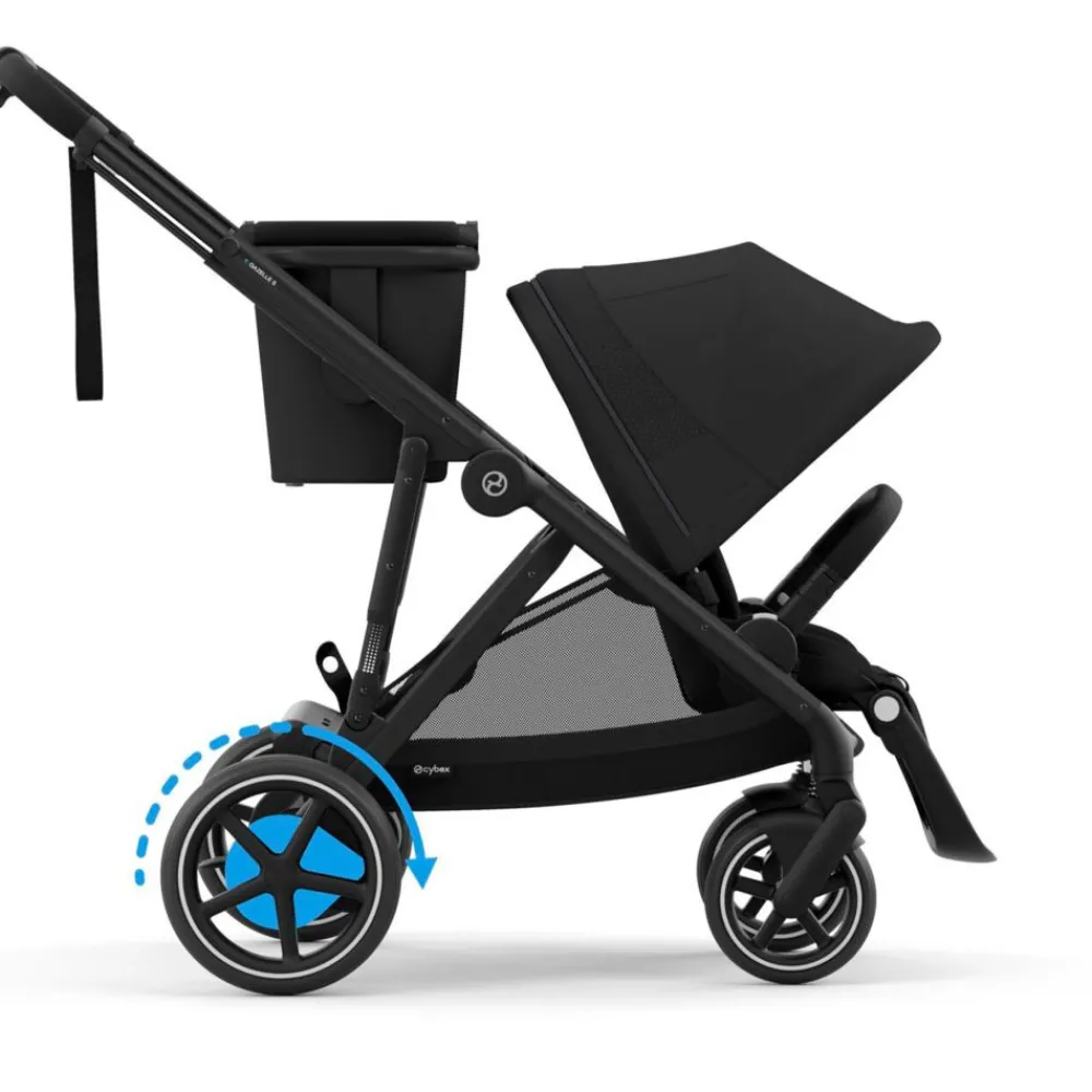 Cybex eGazelle S, BLK, Moon Black, Barnevogn Sale