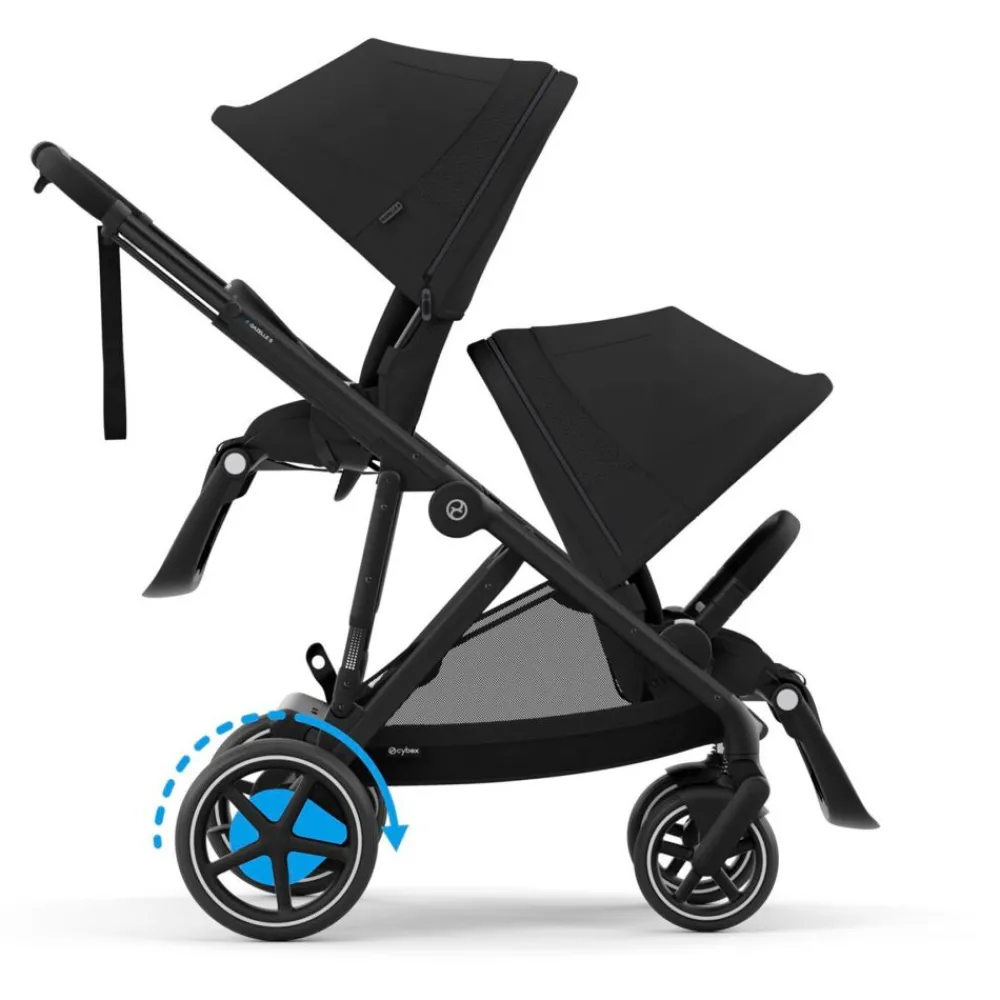 Cybex eGazelle S, BLK, Moon Black, Barnevogn Sale