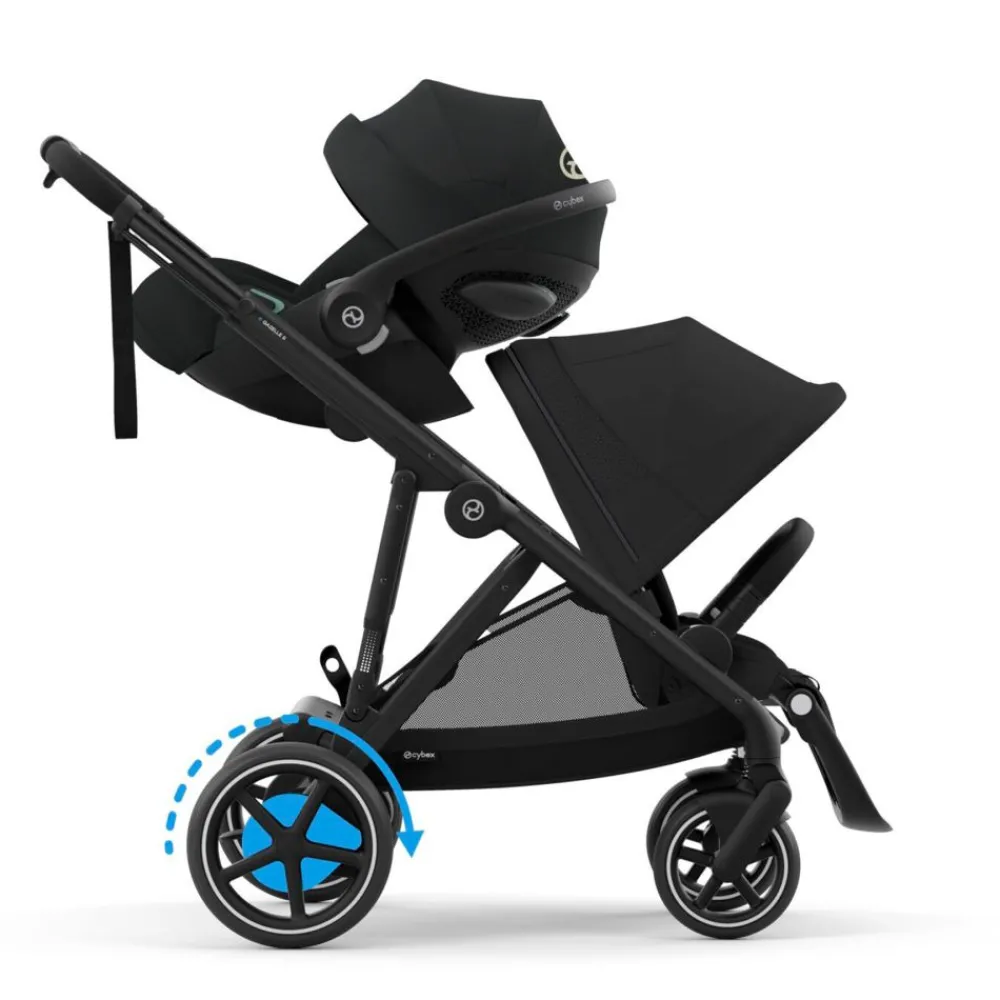 Cybex eGazelle S, BLK, Moon Black, Barnevogn Sale