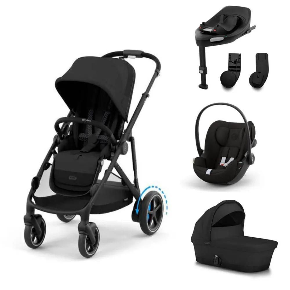 Cybex eGazelle S, Moon Black Ink. Cloud G, Moon Black + Base
