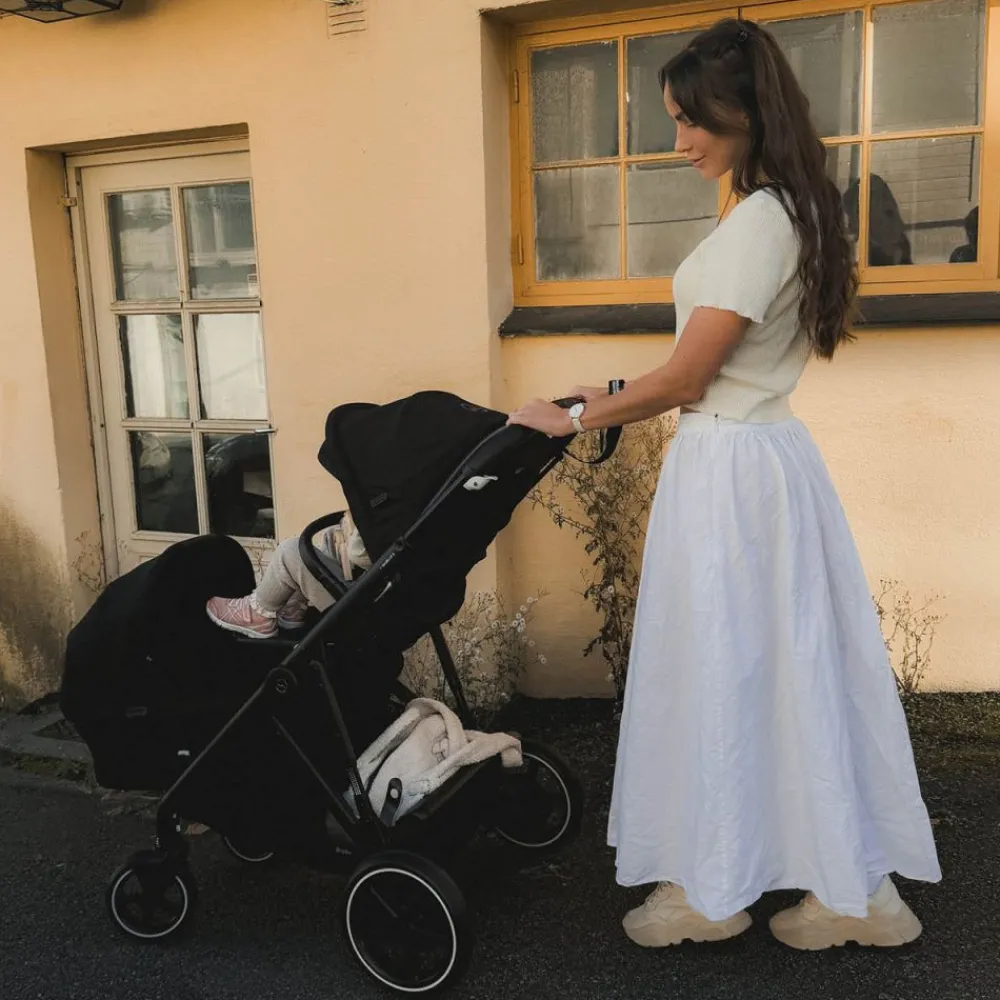 Cybex eGazelle S, Moss Green Khaki, 2 x sittedeler, Komplett barnevogn Sale