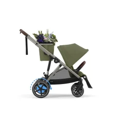 Cybex eGazelle S, TPE, Moss Green Khaki, Barnevogn Clearance