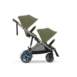 Cybex eGazelle S, TPE, Moss Green Khaki, Barnevogn Clearance