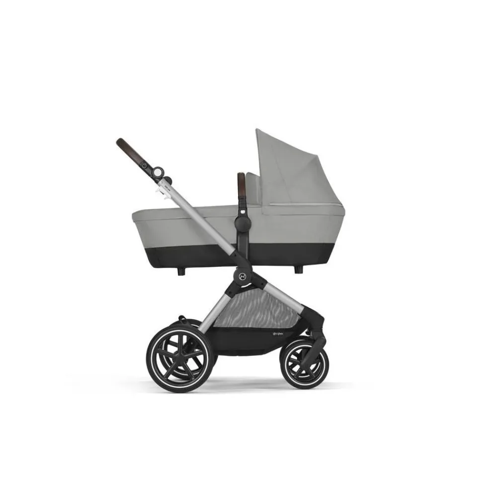Cybex Eos Lux 2-in-1, Stone Grey, Barnevogn Sale