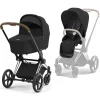 Cybex e-Priam, Chrome Brown/Sepia Black, Barnevogn Sale