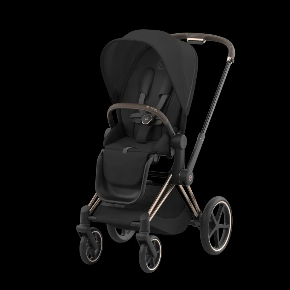 Cybex e-Priam, Rose Gold/Sepia Black, Komplett barnevogn Discount
