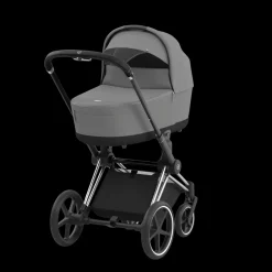Cybex Priam, Chrome Black/Mirage Grey, Barnevogn Best