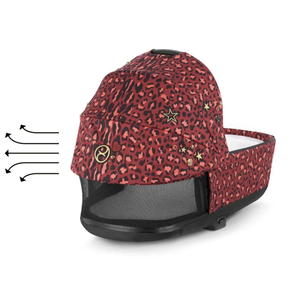 Cybex Priam Lux R, Rosenrot Red, Bag- UTSTILLING Hot