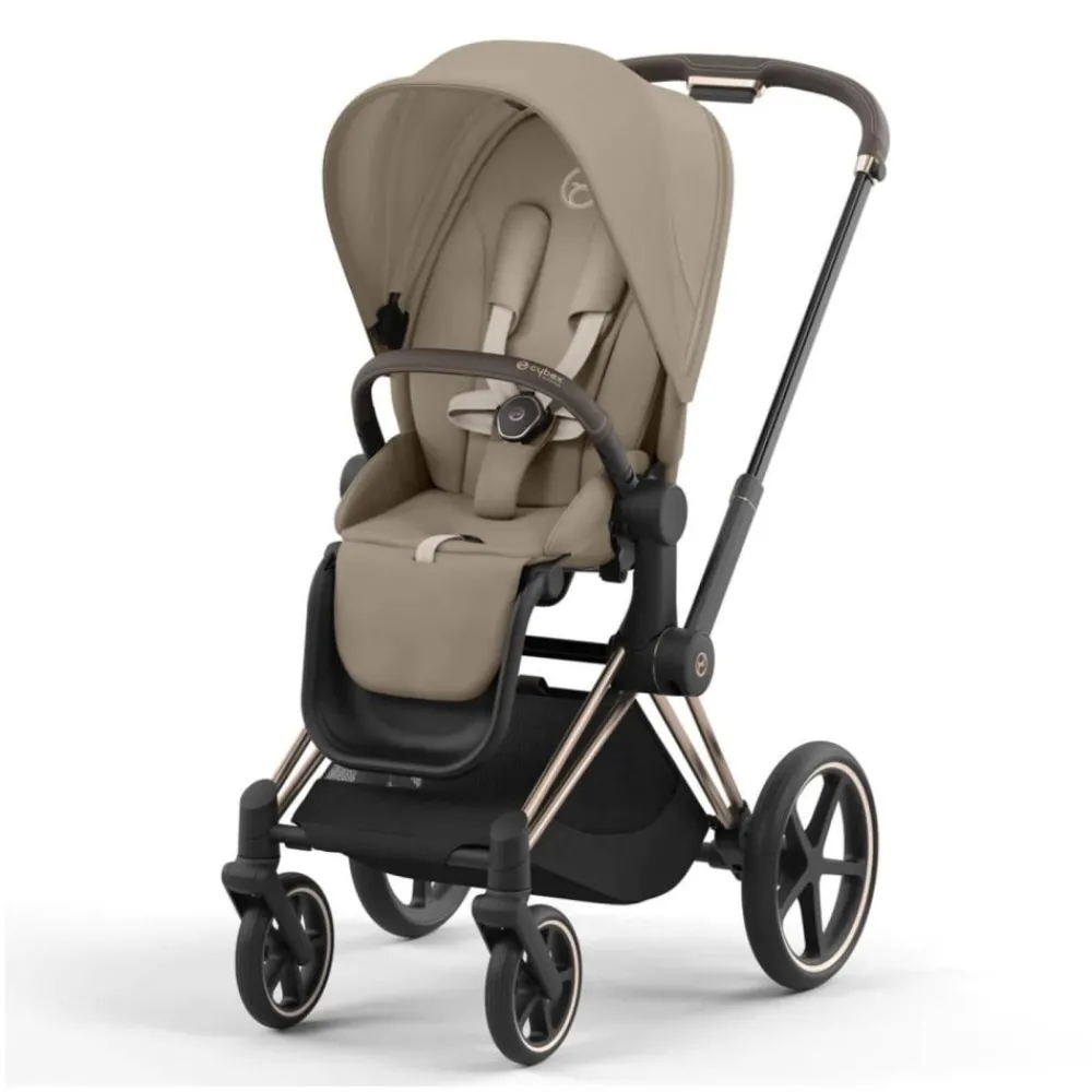 Cybex Priam, Rose Gold, Cozy Beige, Barnevogn Hot