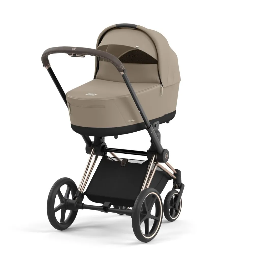 Cybex Priam, Rose Gold/Cozy Beige, Komplett barnevogn Clearance