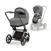 Cybex Priam, Rosegold/Mirage Grey, Komplett barnevogn Best