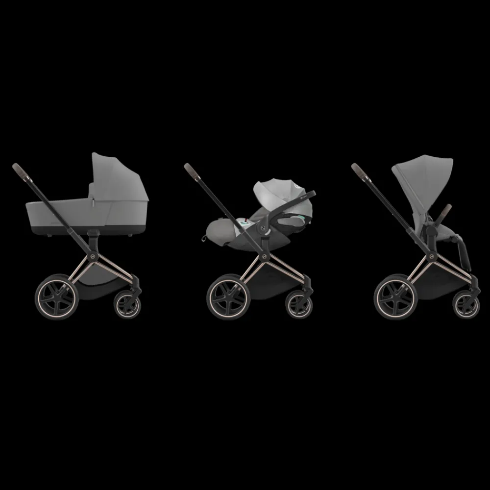 Cybex Priam, Rosegold/Mirage Grey, Komplett barnevogn Best