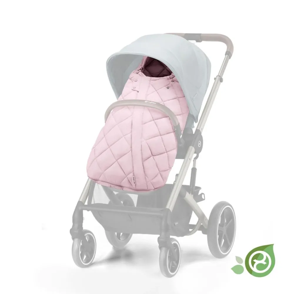 Cybex Snøgga 2, Powder Pink, Vognpose