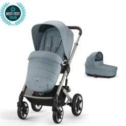 Cybex Talos S Lux, Stormy Blue, Komplett barnevogn New