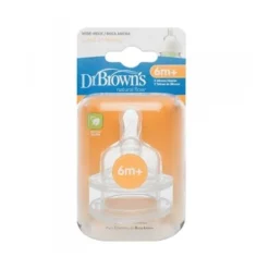 Dr. Brown Flaskesmokk Wideneck Str 3, 6 mnd + Discount