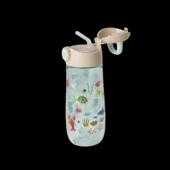 Rice Drikkeflaske 550 ml, Blått havmotiv, New