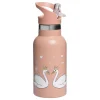 Milla & Max Drikkeflaske 350 ml, Milla&Max, Svane, Misty Rose Hot