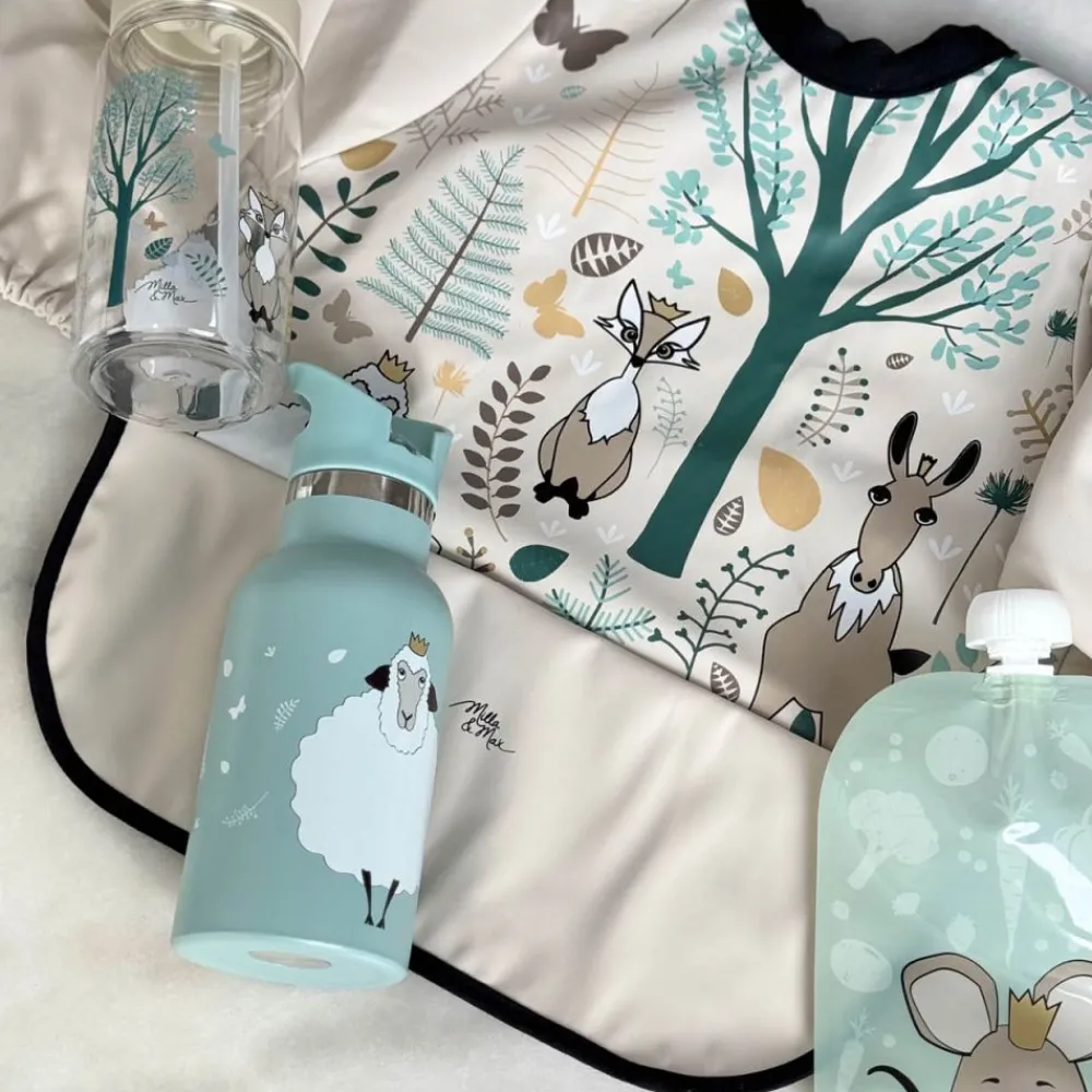 Milla & Max Drikkeflaske 350 ml, Milla&Max, Reven, Simply Taupe Online