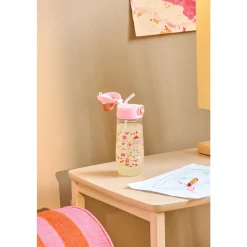 Rice Drikkeflaske 550 ml, Rosa karnevalmotiv, Sale