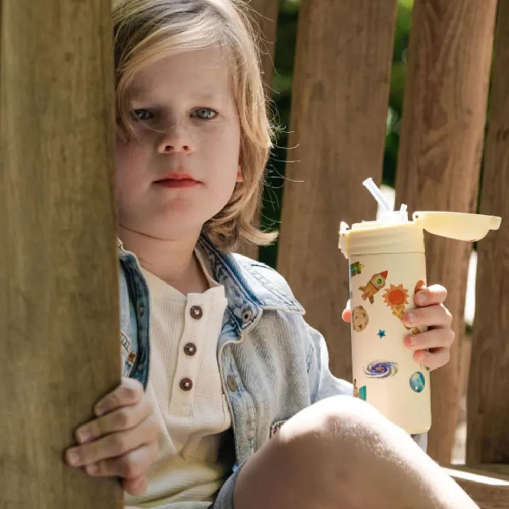 Drikkeflaske, IZY Kids, Blue Pirates, 350 ml Clearance