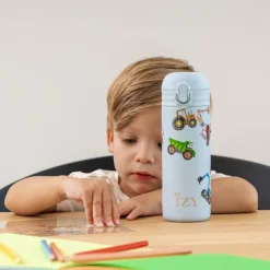 Drikkeflaske, IZY Kids, Yellow School, 350 ml Discount