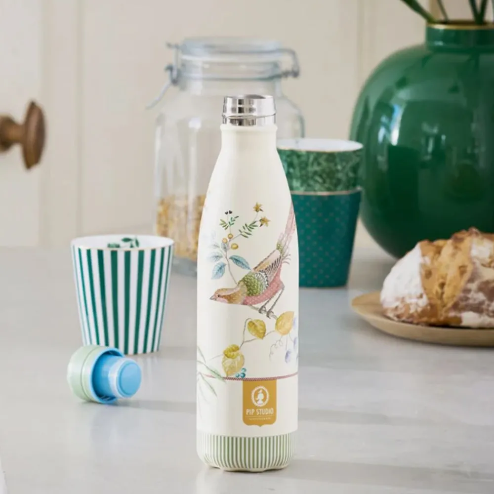 Drikkeflaske, IZY, Pip Studio Little Birds, 500ml