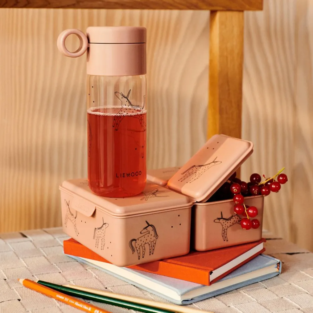 Liewood Drikkeflaske, , Clemence 350 ml, Unicorn / Pale Tuscany New