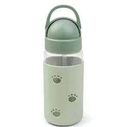 Done By Deer Drikkeflaske med sugerør 350 ml, , Easy-Grip, Elphee Green Discount