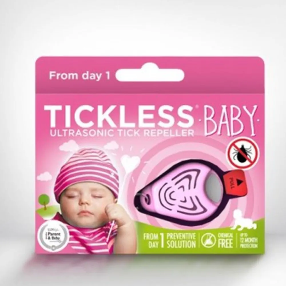 Elektronisk Flåttjager, Tickless, Baby, Rosa Hot