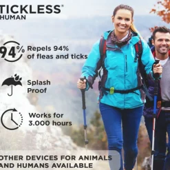 Elektronisk Flåttjager, Tickless, Voksen, Rød Outlet