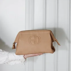 Elodie Toalettmappe Zip & Go, Aviator Brown Discount