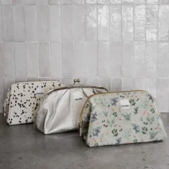 Elodie Toalettmappe Zip & Go, Silver Sheen