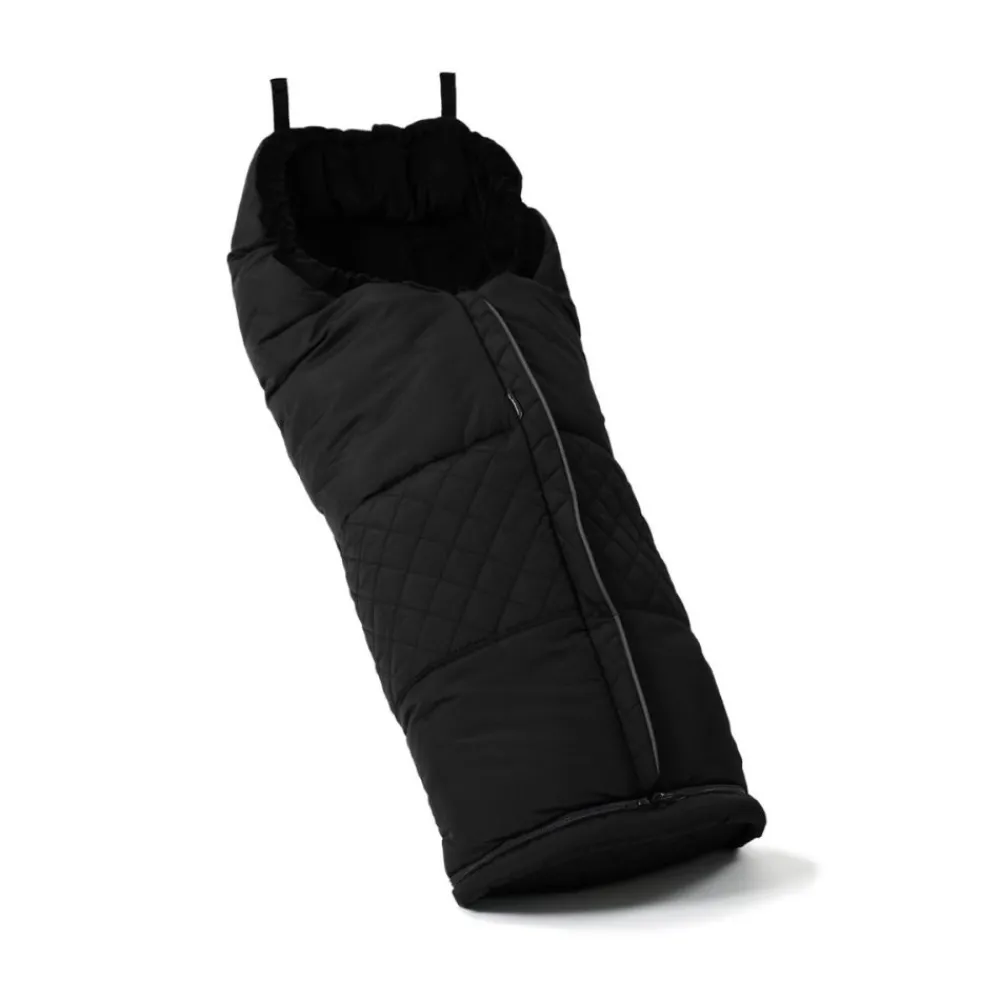 Emmaljunga Kjørepose, Outdoor Black, Flat Hot